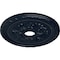 Ekena Millwork Palmetto Ceiling Medallion (Fits Canopies up to 5"), 20 7/8"OD x 3 5/8"ID x 1 5/8"P, Midnight Dream CM20PMMDF - alternate 4